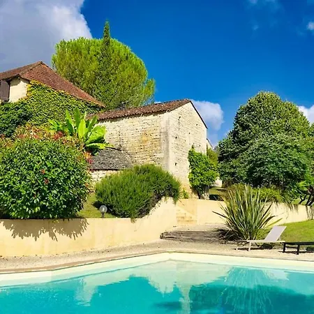 Les Terrasses-Gite Authentique Avec Vue, Piscine Chauffee Et Wifi- La Grange D'Heloise- Casa vacanze *